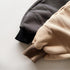 Contrast and velvet trousers